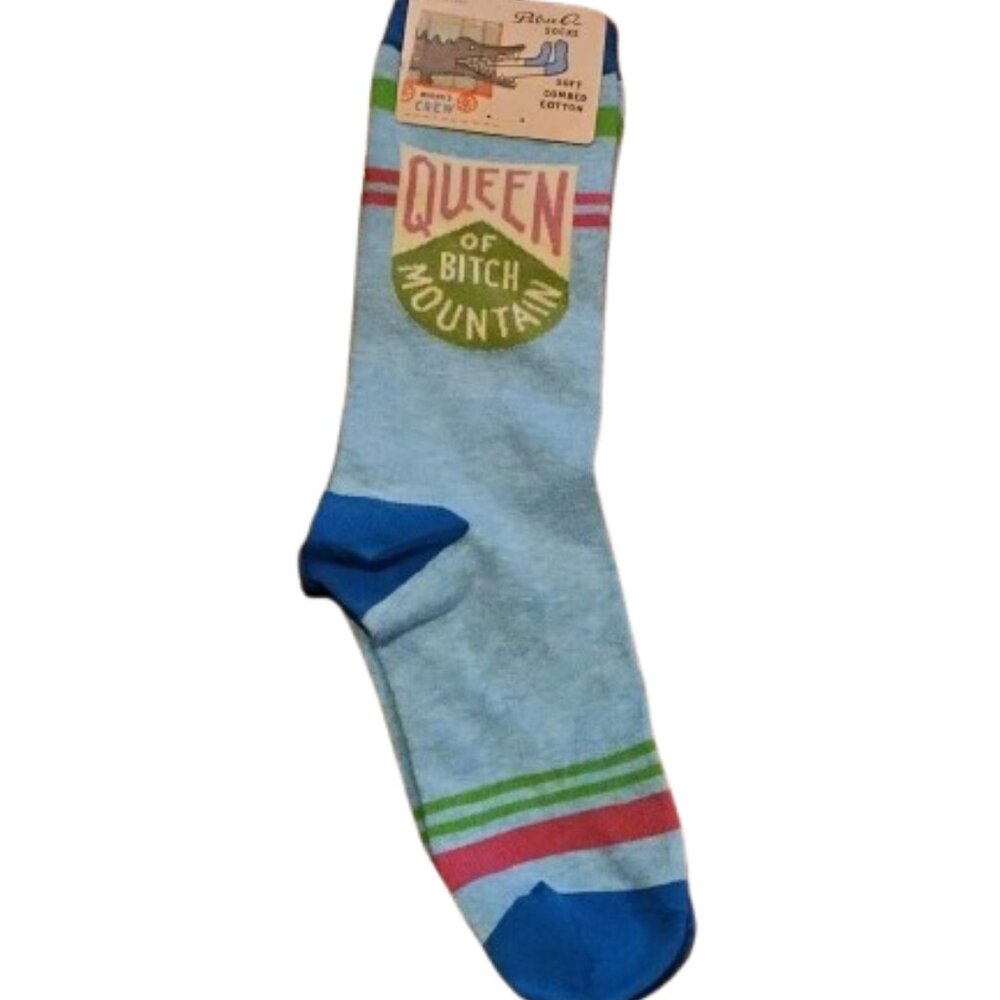 BLUE Q Queen Mountain Socks NWT